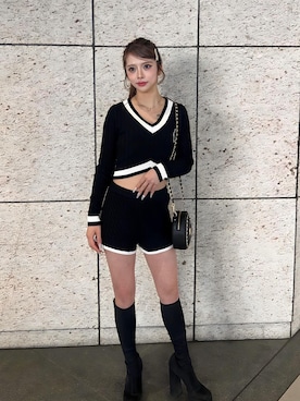 Darichさん（レディース・150cm）の冬コーディネート