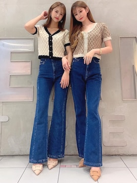 「アイテム（パンプス）」を使った、Darichさん（レディース）の夏コーディネート