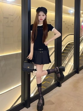 Darichさん（レディース・157cm）の春コーディネート