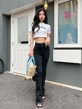 Darichさん（レディース・160cm）の夏コーディネート