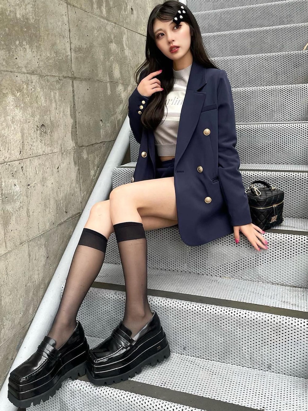 Darich(ダーリッチ)の「キルティングスクエアミニバッグ(ショルダー