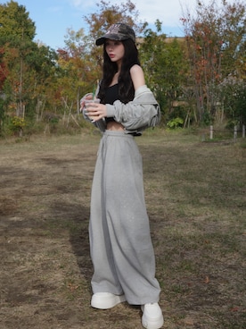 Darichさん（レディース・158cm）の冬コーディネート