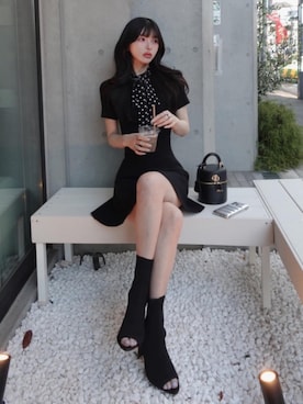 Darichさん（レディース・160cm）の春コーディネート