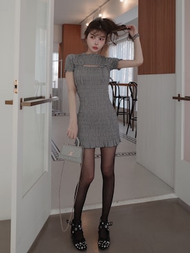Darichさん（レディース・160cm）の春コーディネート