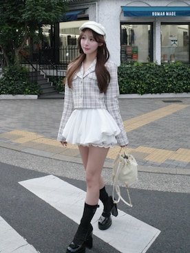 Darichさん（レディース・156cm）の春コーディネート