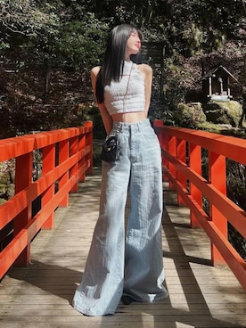 「アイテム（その他トップス）」を使った、Darichさん（レディース・160cm）の夏コーディネート