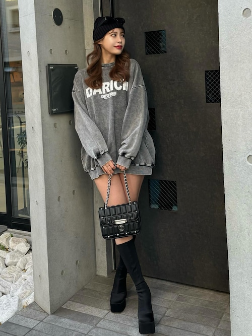 ピグメントドロッププルオーバー（スウェット）｜Darich（ダーリッチ