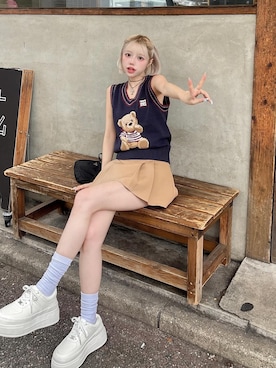 Darichさん（レディース・155cm）の夏コーディネート