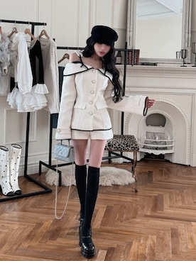 Darichさん(レディース・160cm)の冬コーディネート