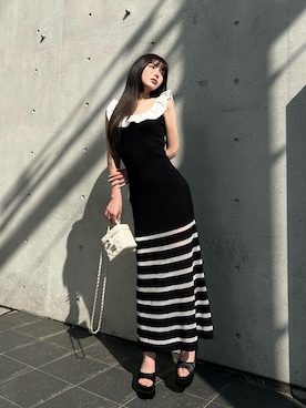 Darichさん（レディース・160cm）の春コーディネート