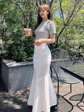 「アイテム（その他トップス）」を使った、Darichさん（レディース・150cm）の夏コーディネート