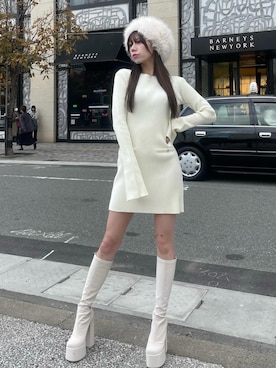 Darichさん（レディース・155cm）の冬コーディネート