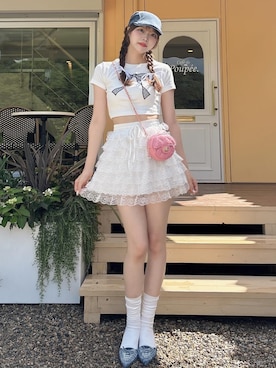 Darichさん（レディース・166cm）の夏コーディネート