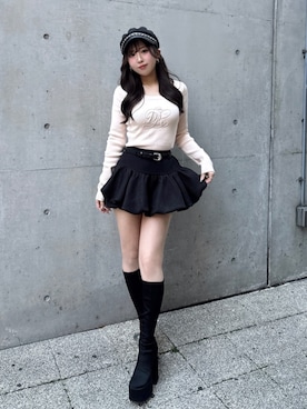 Darichさん（レディース・155cm）の春コーディネート