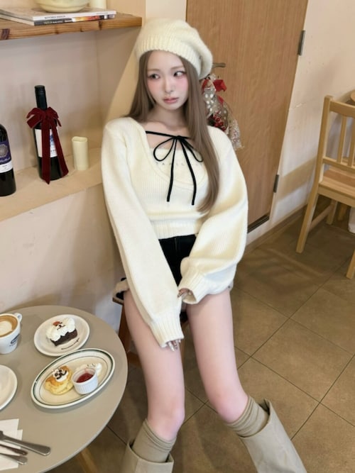 【最安値完売品】Darichダーリッチ ポイントボアコーデュロイショートパンツM ポイントボアコーデュロイショートパンツ（その他パンツ）｜Darich