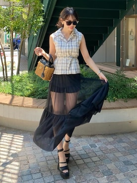 Darichさん（レディース・164cm）の夏コーディネート