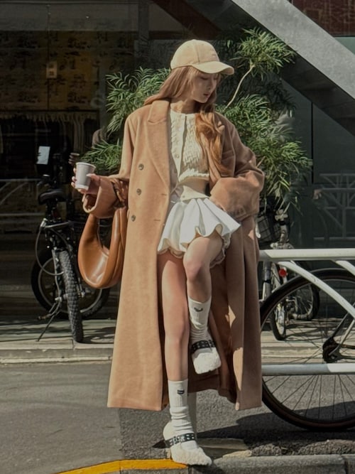 ダブルロングチェスターコート（チェスターコート）｜Darich