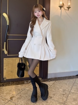 Darichさん(レディース・158cm)の冬コーディネート