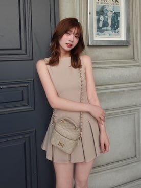 「Darich（ダーリッチ）のアイテム」を使った、Darichさん（レディース・162cm）の春コーディネート