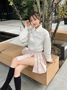 「アイテム（その他トップス）」を使った、Darichさん（レディース・160cm）の冬コーディネート