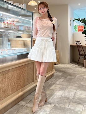 「アイテム（その他トップス）」を使った、Darichさん（レディース・157cm）の冬コーディネート