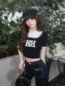 Darichさん（レディース・158cm）の春コーディネート