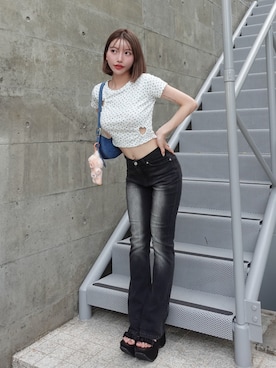 Darichさん（レディース・155cm）の夏コーディネート
