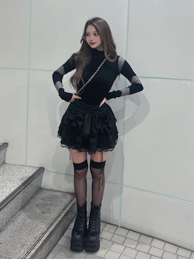 Darichさん（レディース・158cm）の冬コーディネート