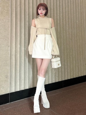 Darichさん（レディース・155cm）の秋コーディネート