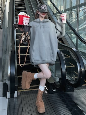 Darichさん(レディース・160cm)の春コーディネート