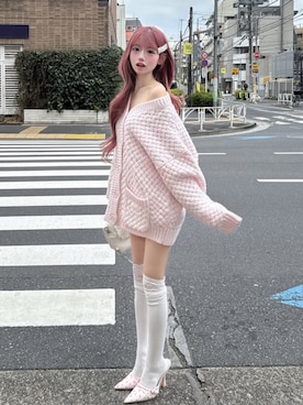 「Darich（ダーリッチ）のアイテム」を使った、Darichさん（レディース・158cm）の冬コーディネート