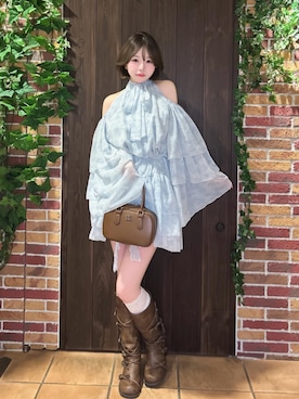 「Darich（ダーリッチ）のアイテム」を使った、Darichさん（レディース・164cm）の冬コーディネート