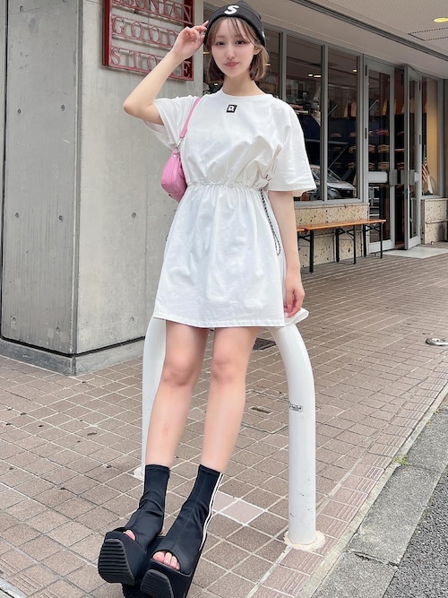 darich ウエストコードビッグTシャツ ウエストコードビッグTシャツ（Tシャツ/カットソー）｜Darich