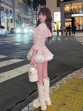 Darichさん（レディース・158cm）の春コーディネート