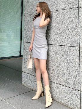 「アイテム（ハンドバッグ）」を使った、Darichさん（レディース）の夏コーディネート