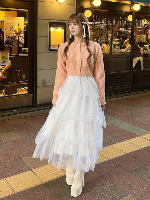RUFFLOG ラフロッグ　ラベンダー プリーツスカート 全方向ストレッチプリーツスカート 2サイズ ボトムス[品番