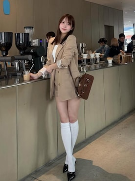 Darichさん（レディース・162cm）の春コーディネート