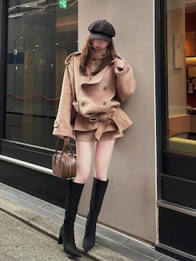 Darichさん（レディース・160cm）の冬コーディネート