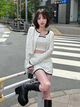 「Darich（ダーリッチ）のアイテム」を使った、Darichさん（レディース・158cm）の春コーディネート