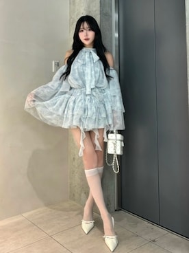 「Darich（ダーリッチ）のアイテム」を使った、Darichさん（レディース・165cm）の冬コーディネート