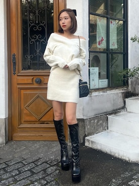 Darichさん(レディース・156cm)の冬コーディネート