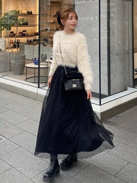 Darichさん（レディース・164cm）の冬コーディネート