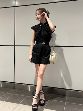 「アイテム（シャツ/ブラウス）」を使った、Darichさん（レディース）の夏コーディネート