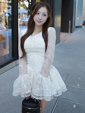 「Darich（ダーリッチ）のアイテム」を使った、Darichさん（レディース・156cm）の夏コーディネート