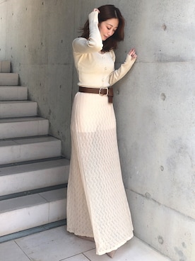 「アイテム（パンプス）」を使った、Darichさん（レディース）の秋コーディネート