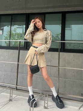 Darichさん(レディース・156cm)の春コーディネート