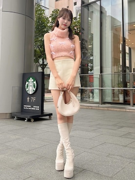 「アイテム（その他トップス）」を使った、Darichさん（レディース・166cm）の秋コーディネート