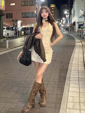 Darichさん（レディース・157cm）の春コーディネート