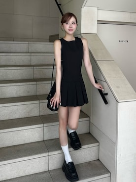 「Darich（ダーリッチ）のアイテム」を使った、Darichさん（レディース・156cm）の春コーディネート