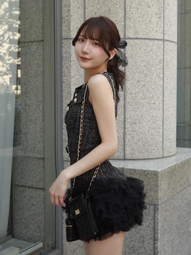 「Darich（ダーリッチ）のアイテム」を使った、Darichさん（レディース・162cm）の春コーディネート